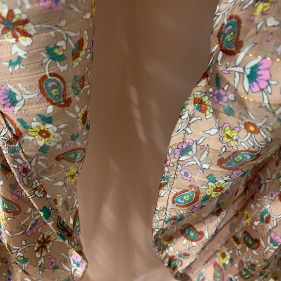 Pinkblush NWT Gorgeous Pink Floral Shimmer Maternity Pregnancy Dress Baby Shower - Picture 5 of 6